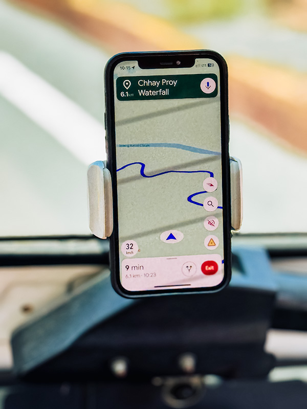 Google Maps thinking we're in the middle of nowhere despite being on a good road