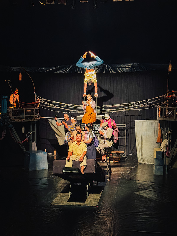 Performers at the Phare Cambodian Circus, Siem Reap